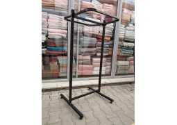 Стойка для одежды L0.9 H1.4 c двумя дугами